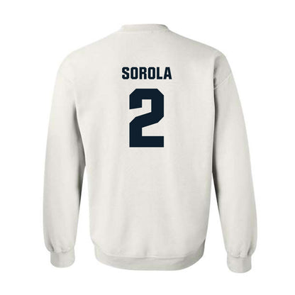 Dallas Baptist - NCAA Women's Bowling : Travis Sorola - Crewneck Sweatshirt-1