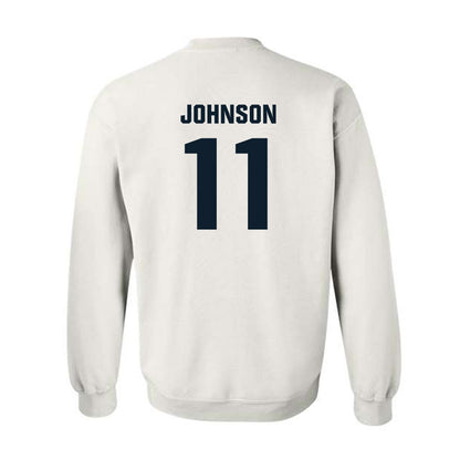 Dallas Baptist - NCAA Men's Ice Hockey : Trevor Johnson - Crewneck Sweatshirt-1