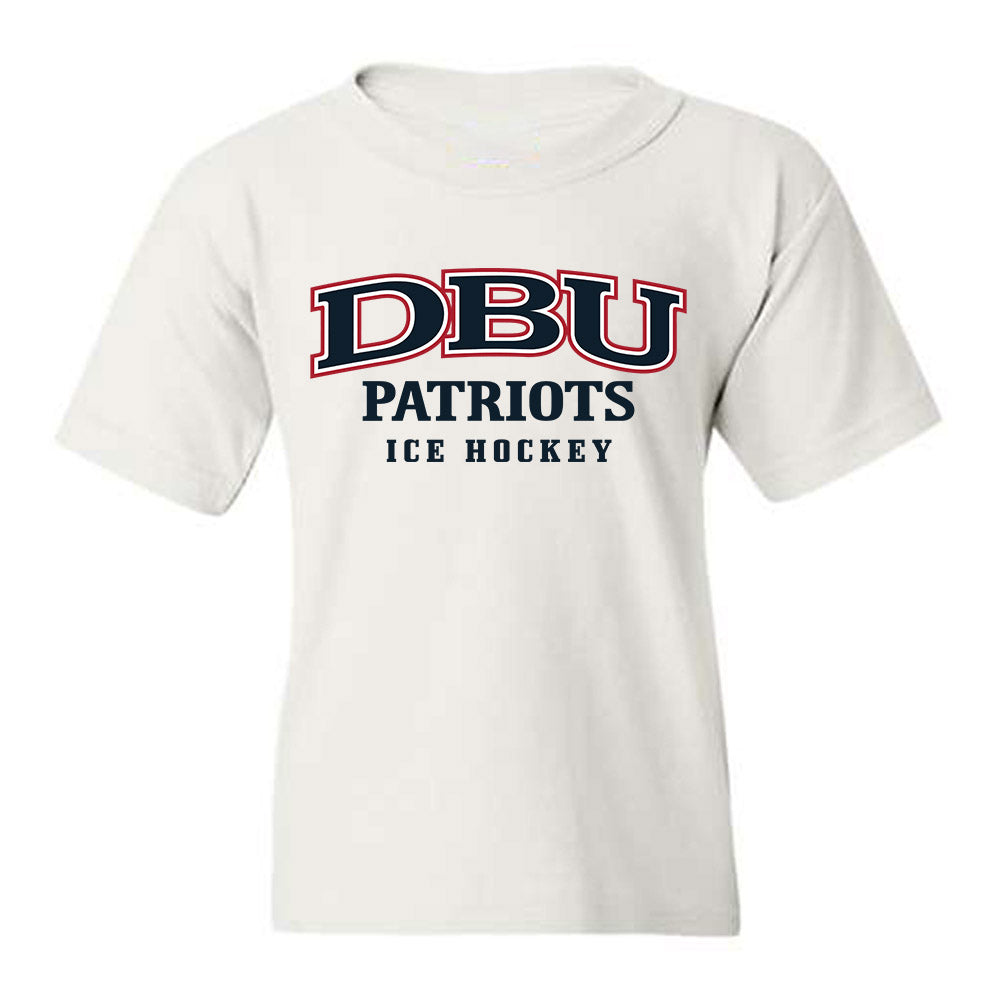 Dallas Baptist - NCAA Men's Ice Hockey : Brenden Troise - Youth T-Shirt-0