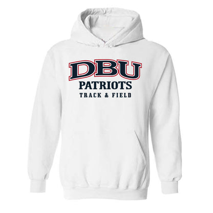 Dallas Baptist - NCAA Men's Track & Field : Jordan Miles - Hooded Sweatshirt