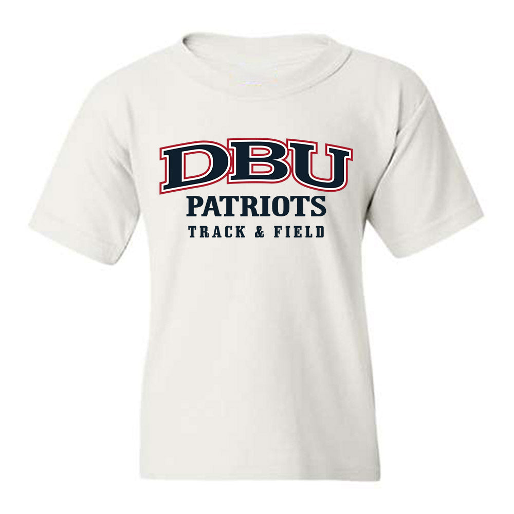 Dallas Baptist - NCAA Men's Track & Field : Dylan Prasse - Youth T-Shirt-0