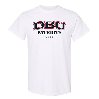 Dallas Baptist - NCAA Women's Golf : Gaia Esparza - T-Shirt-0
