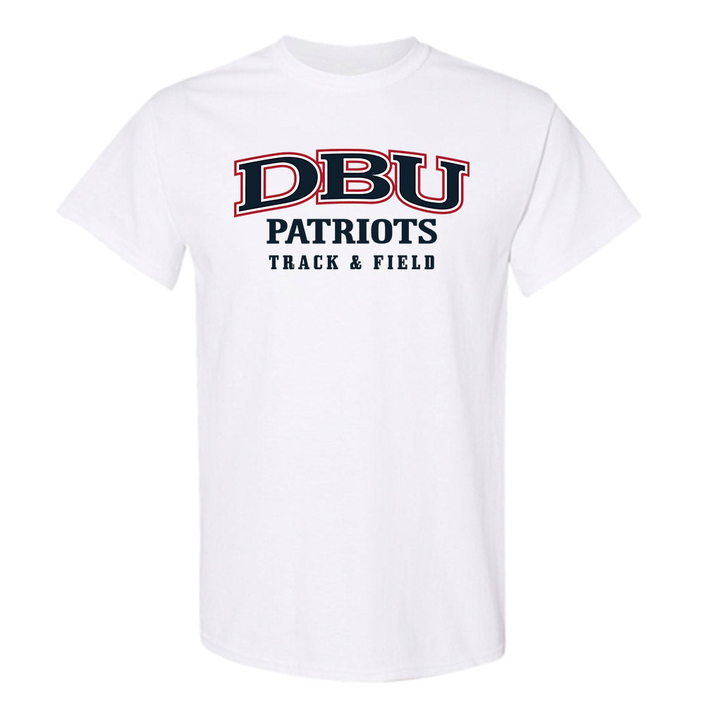 Dallas Baptist - NCAA Men's Track & Field : Dylan Prasse - T-Shirt-0