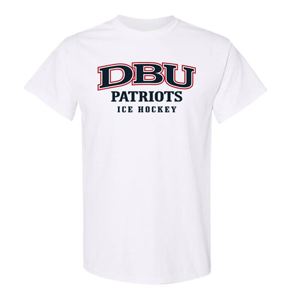 Dallas Baptist - NCAA Men's Ice Hockey : Trevor Johnson - T-Shirt-0