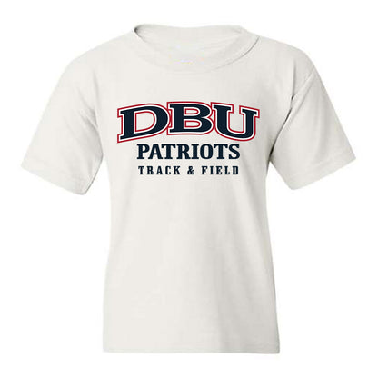 Dallas Baptist - NCAA Men's Track & Field : Kami Rucker - Youth T-Shirt-0