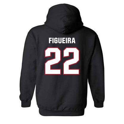 Dallas Baptist - NCAA Men's Basketball : Daniel Figueira - Classic Shersey Hooded Sweatshirt-1
