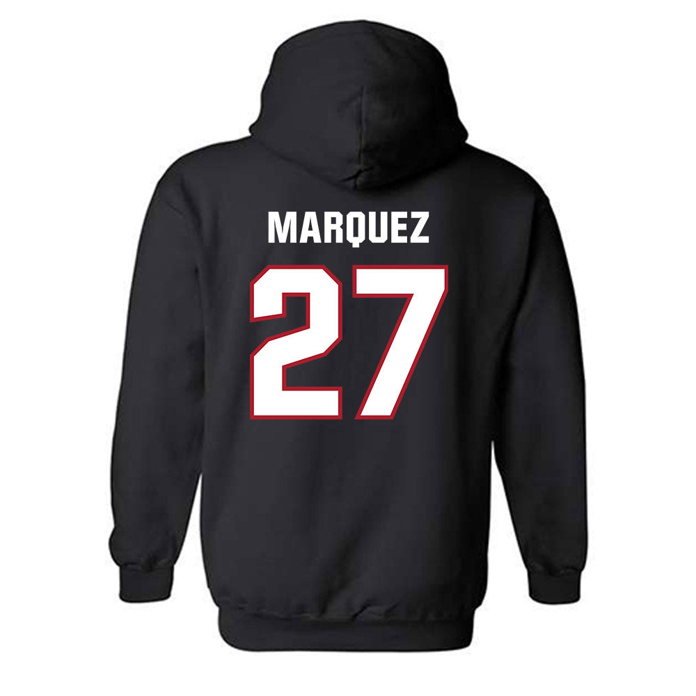 Dallas Baptist - NCAA Women's Bowling : Paul Marquez - Classic Shersey Hooded Sweatshirt-1