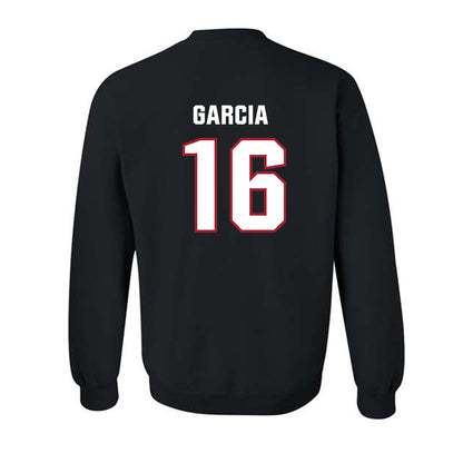 Dallas Baptist - NCAA Men's Ice Hockey : Arturo Garcia - Classic Shersey Crewneck Sweatshirt-1