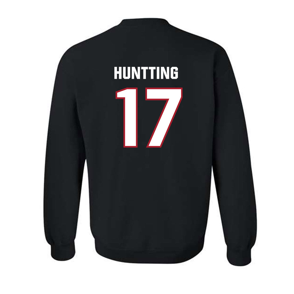 Dallas Baptist - NCAA Men's Ice Hockey : David Huntting - Classic Shersey Crewneck Sweatshirt-1