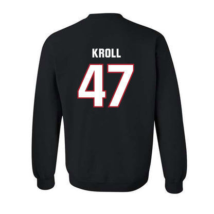 Dallas Baptist - NCAA Baseball : Athan Kroll - Classic Shersey Crewneck Sweatshirt-1