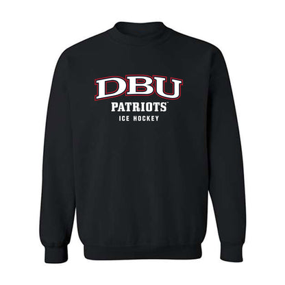 Dallas Baptist - NCAA Men's Ice Hockey : Arturo Garcia - Classic Shersey Crewneck Sweatshirt-0