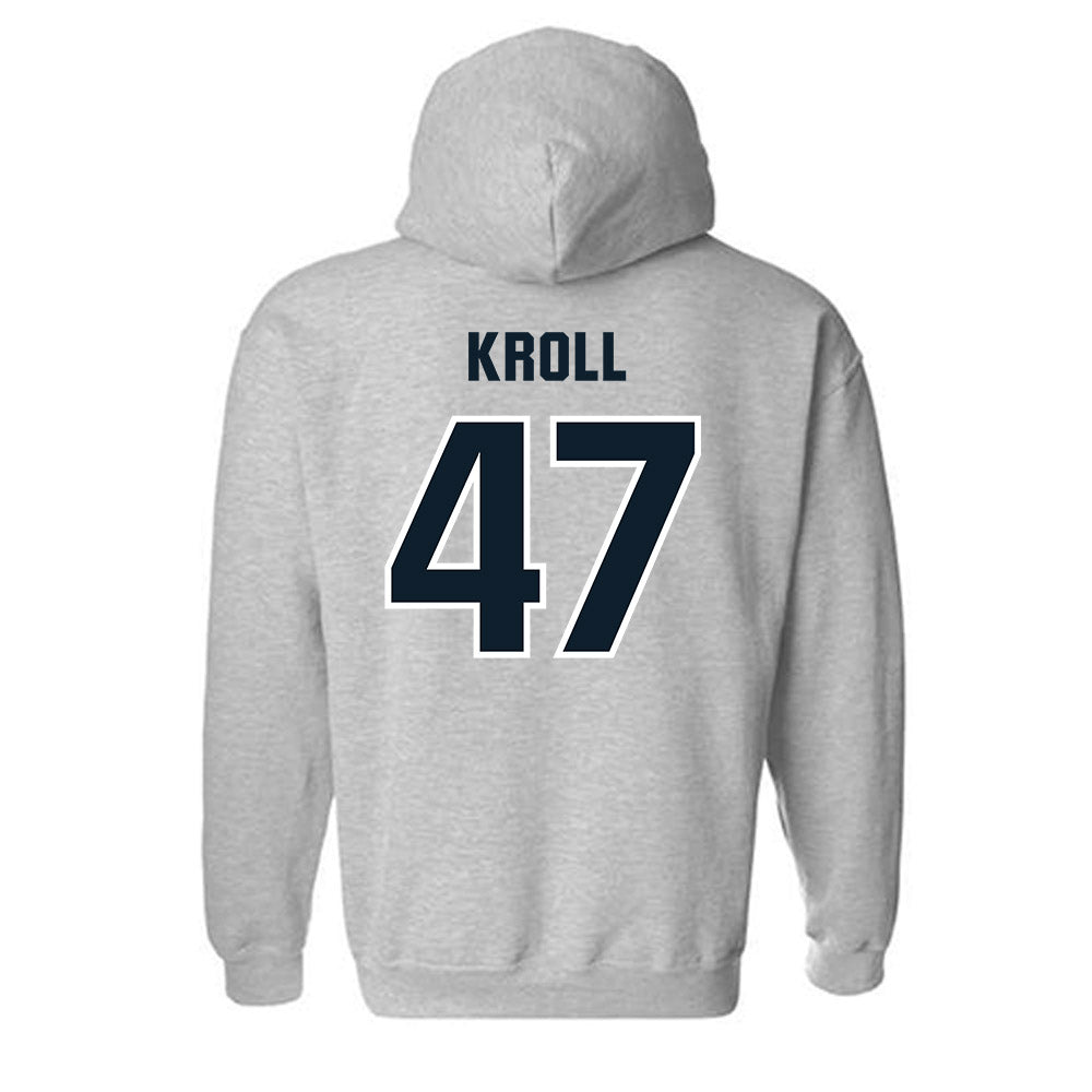 Dallas Baptist - NCAA Baseball : Athan Kroll - Classic Shersey Hooded Sweatshirt-1