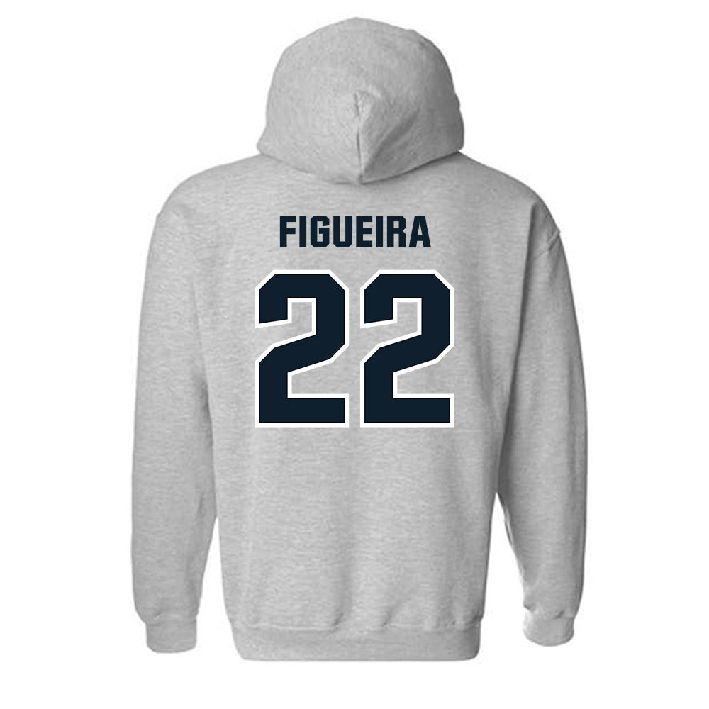 Dallas Baptist - NCAA Men's Basketball : Daniel Figueira - Classic Shersey Hooded Sweatshirt-1