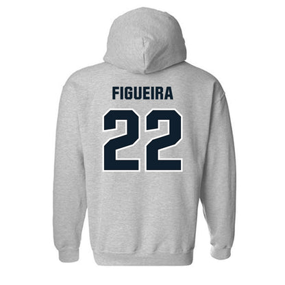 Dallas Baptist - NCAA Men's Basketball : Daniel Figueira - Classic Shersey Hooded Sweatshirt-1