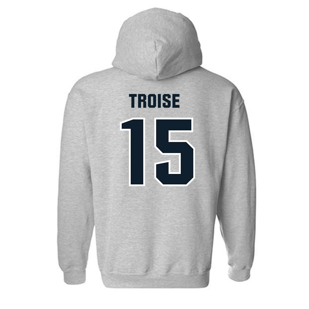 Dallas Baptist - NCAA Men's Ice Hockey : Brenden Troise - Classic Shersey Hooded Sweatshirt-1