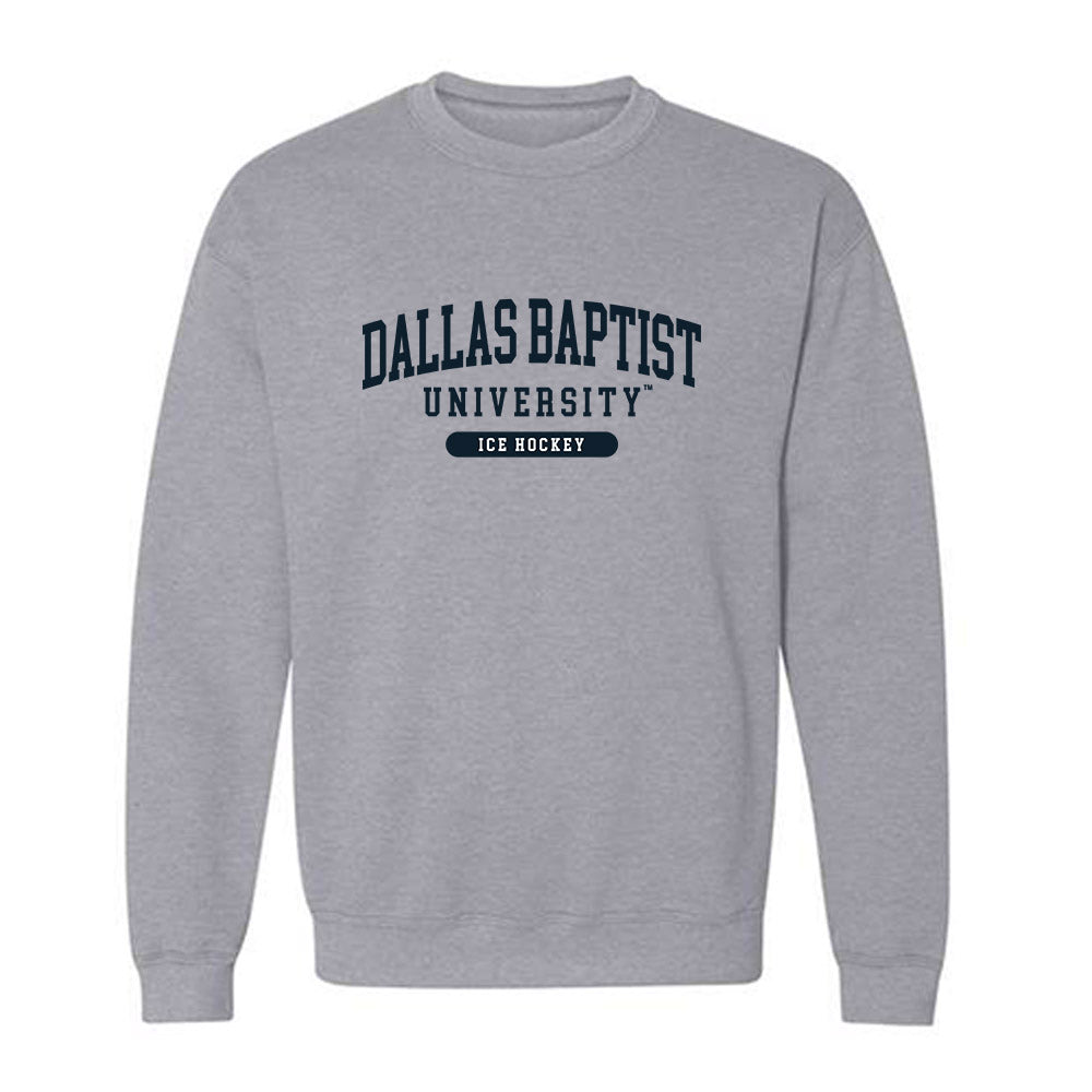 Dallas Baptist - NCAA Men's Ice Hockey : Trevor Johnson - Classic Shersey Crewneck Sweatshirt-0