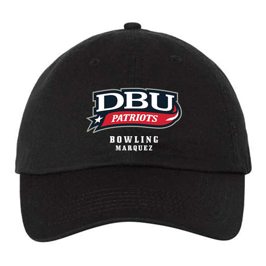 Dallas Baptist - NCAA Women's Bowling : Paul Marquez - Dad Hat-0