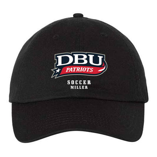 Dallas Baptist - NCAA Women's Soccer : Leslie Miller - Dad Hat-0