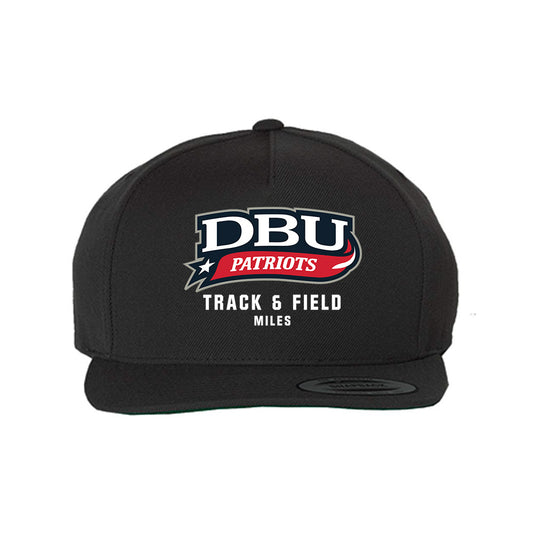 Dallas Baptist - NCAA Men's Track & Field : Jordan Miles - Snapback Hat