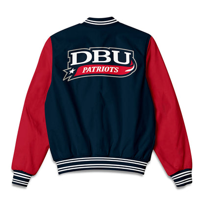 Dallas Baptist - NCAA Men's Ice Hockey : Brenden Troise - Bomber Jacket-1