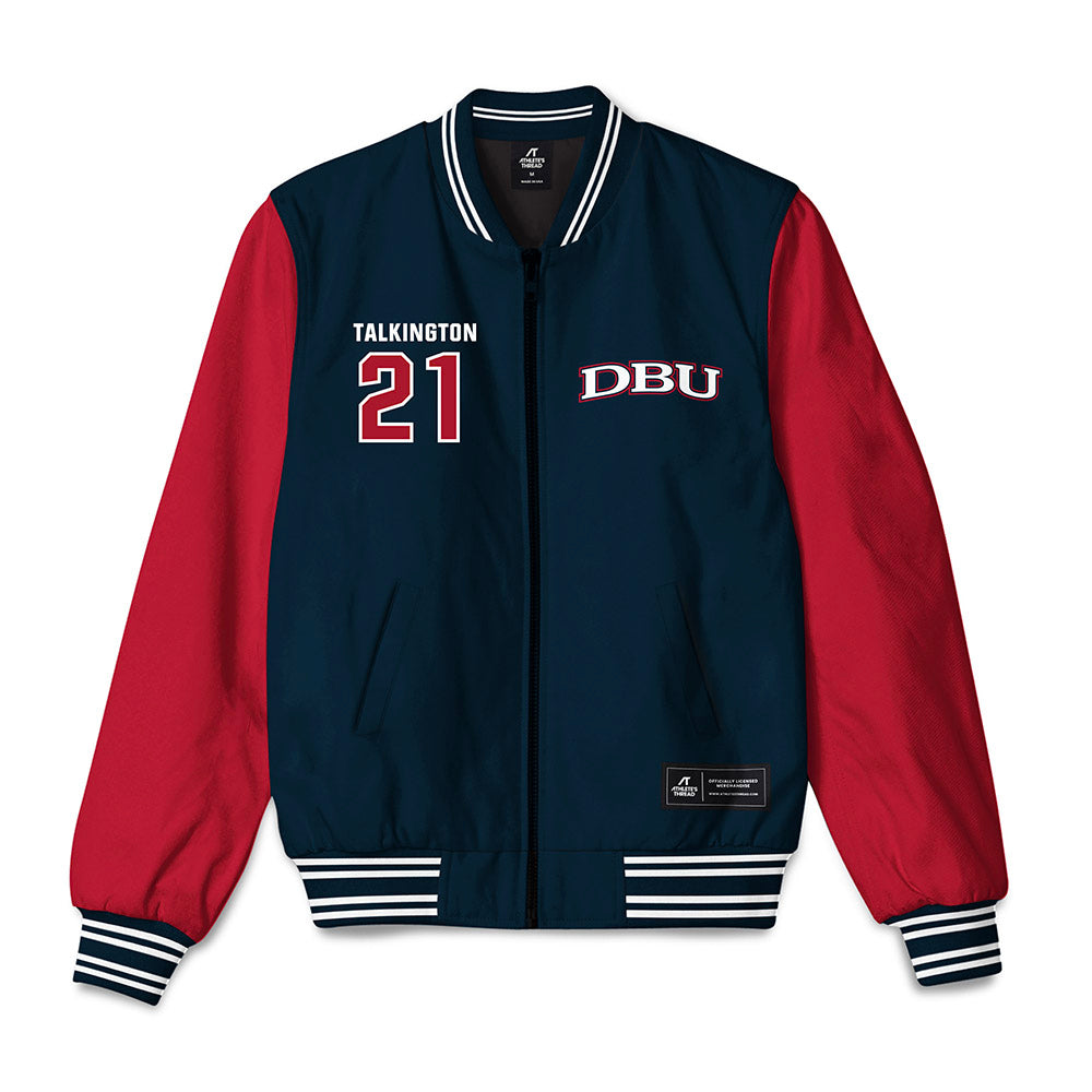 Dallas Baptist - NCAA Women's Soccer : Madeline Talkington - Bomber Jacket-0