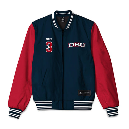 Dallas Baptist - NCAA Women's Volleyball : Reagan Fifer - Bomber Jacket-0