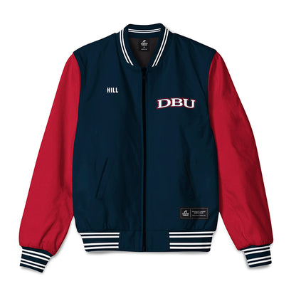 Dallas Baptist - NCAA Men's Track & Field : Dylan Hill - Bomber Jacket-0