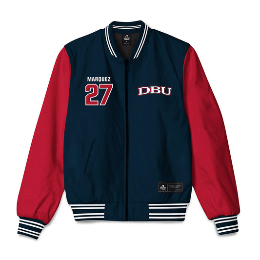 Dallas Baptist - NCAA Women's Bowling : Paul Marquez - Bomber Jacket-0