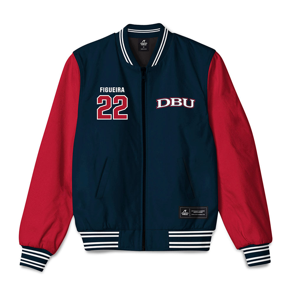 Dallas Baptist - NCAA Men's Basketball : Daniel Figueira - Bomber Jacket-0