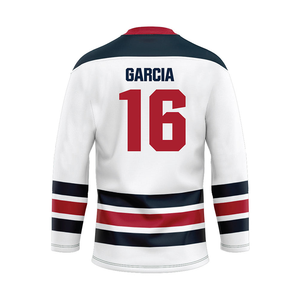 Dallas Baptist - NCAA Men's Ice Hockey : Arturo Garcia - Hockey Jersey-1