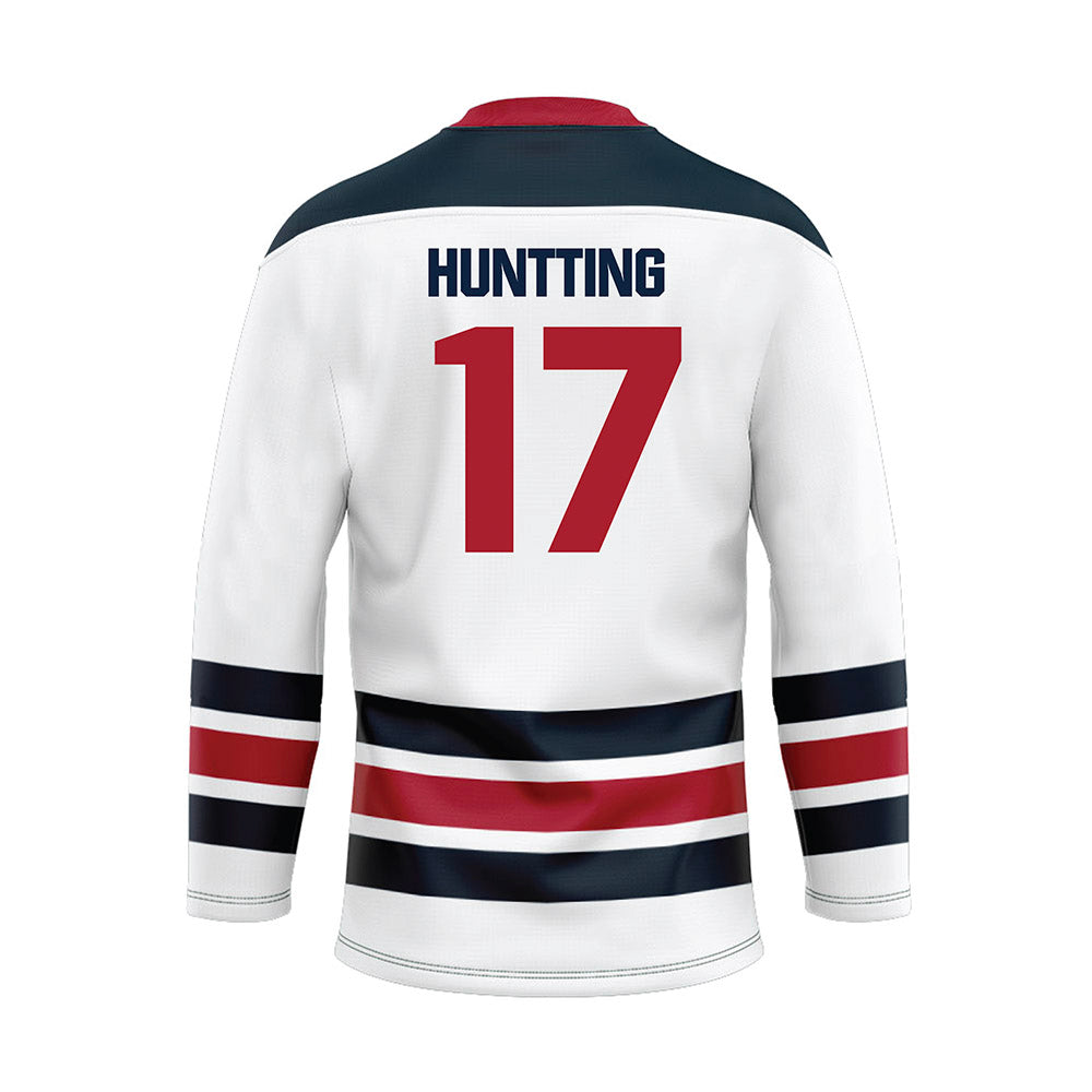 Dallas Baptist - NCAA Men's Ice Hockey : David Huntting - Hockey Jersey-1