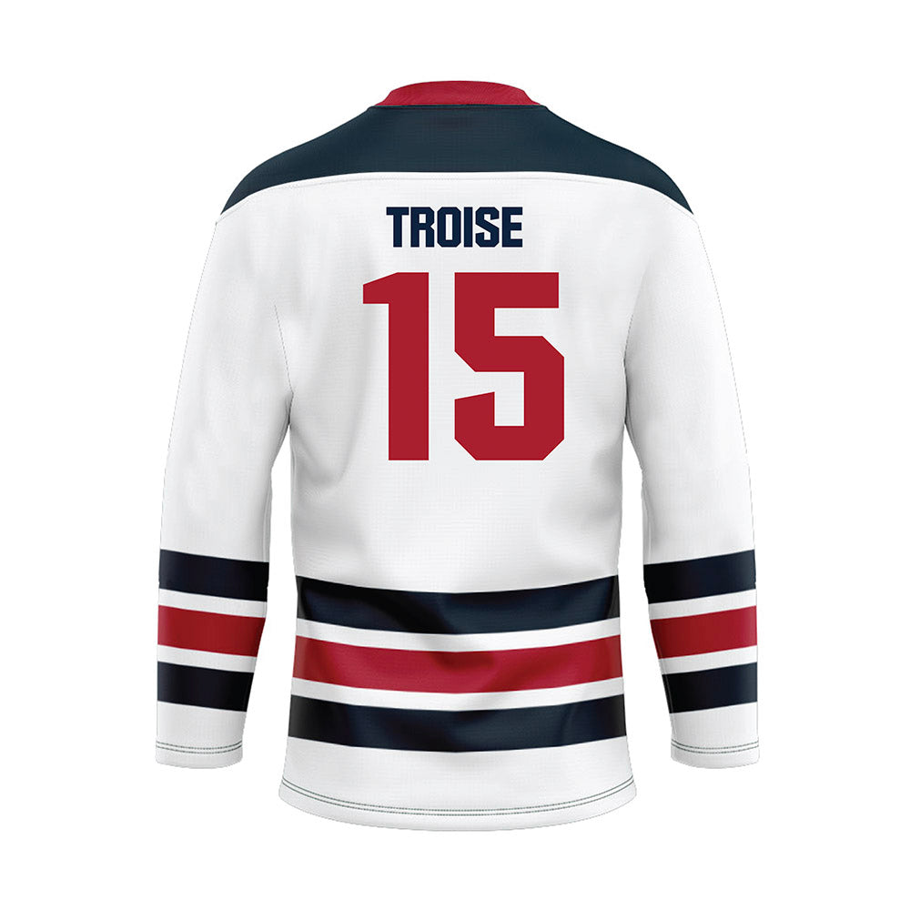 Dallas Baptist - NCAA Men's Ice Hockey : Brenden Troise - Hockey Jersey-1