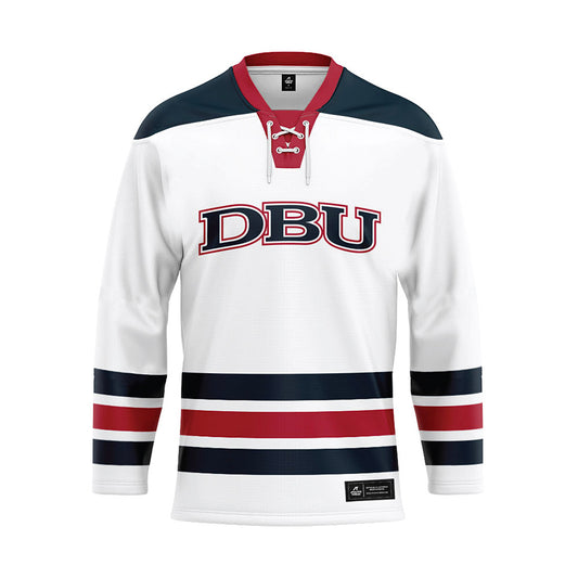 Dallas Baptist - NCAA Men's Ice Hockey : Trevor Johnson - Hockey Jersey-0