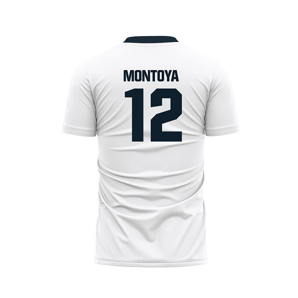 Dallas Baptist - NCAA Women's Soccer : Hannah Montoya - White Soccer Jersey-1