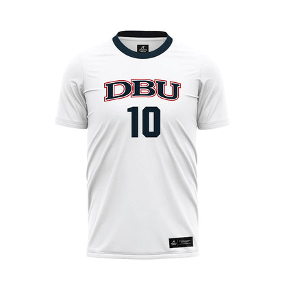 Dallas Baptist - NCAA Women's Soccer : Kenzi Tufts - White Soccer Jersey-0