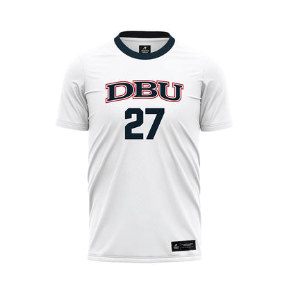 Dallas Baptist - NCAA Women's Soccer : Ashley Washburn - White Soccer Jersey-0