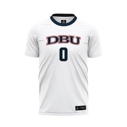 Dallas Baptist - NCAA Women's Soccer : Leslie Miller - White Soccer Jersey-0
