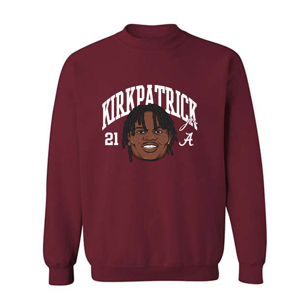 Alabama - NCAA Football : Dre Kirkpatrick Jr - Crewneck Sweatshirt