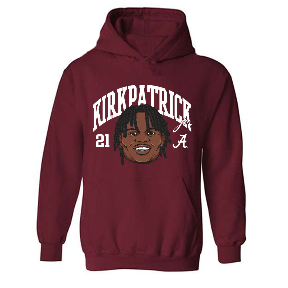 Alabama - NCAA Football : Dre Kirkpatrick Jr - Hooded Sweatshirt