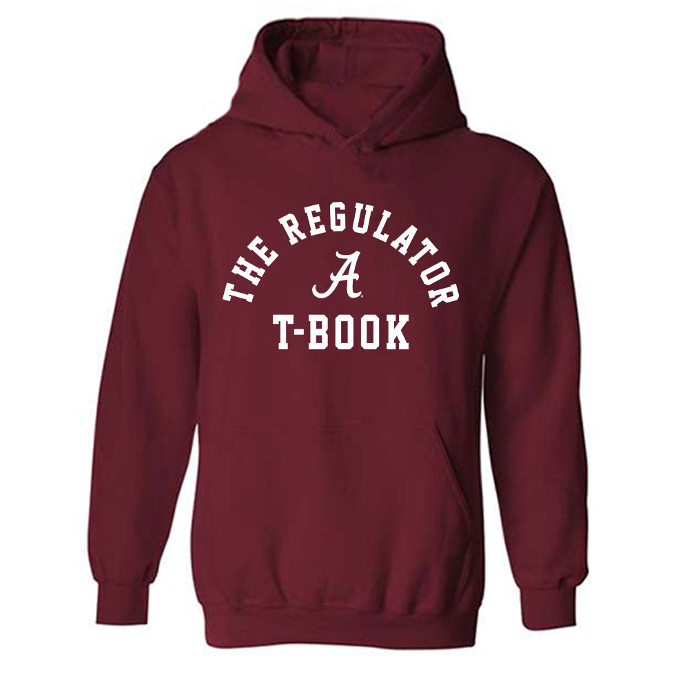 Alabama - NCAA Football : Tyler Booker - Garnet Statement Shirt Hooded Sweatshirt