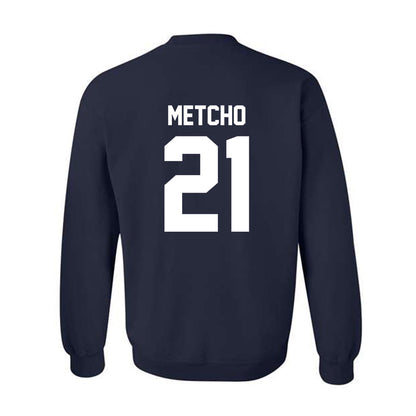 Nevada - NCAA Baseball : Jack Metcho - Classic Shersey Crewneck Sweatshirt-1