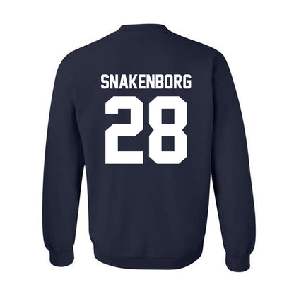Nevada - NCAA Baseball : nate Snakenborg - Classic Shersey Crewneck Sweatshirt-1