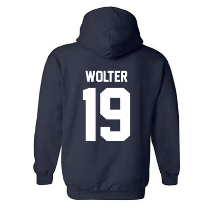 Nevada - NCAA Football : Anthony Wolter - Classic Shersey Hooded Sweatshirt-1