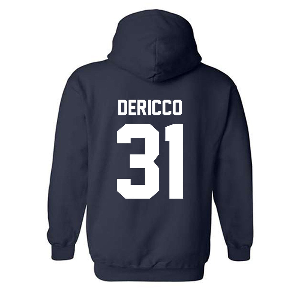 Nevada - NCAA Football : Donoven DeRicco - Classic Shersey Hooded Sweatshirt