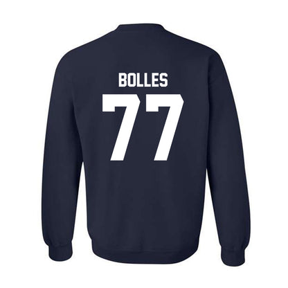 Nevada - NCAA Football : John Bolles - Classic Shersey Crewneck Sweatshirt