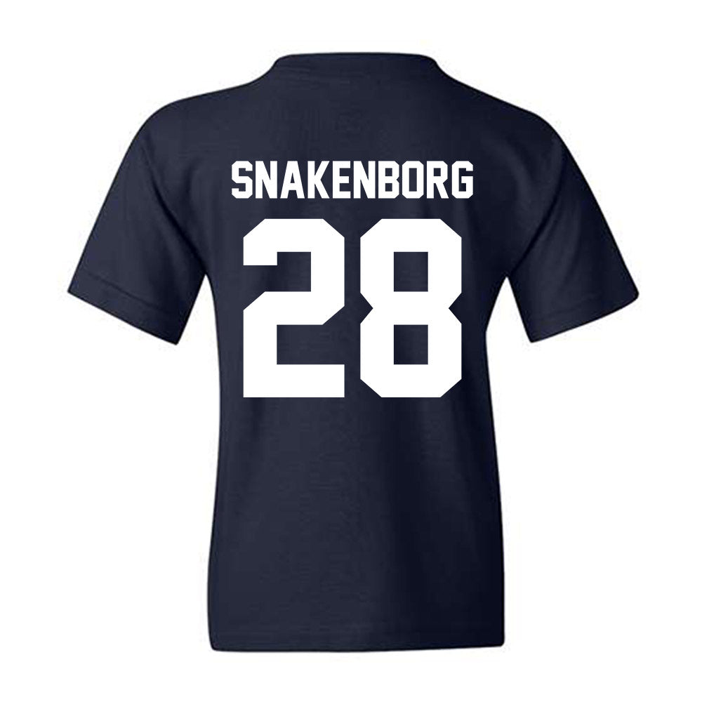Nevada - NCAA Baseball : nate Snakenborg - Classic Shersey Youth T-Shirt-1