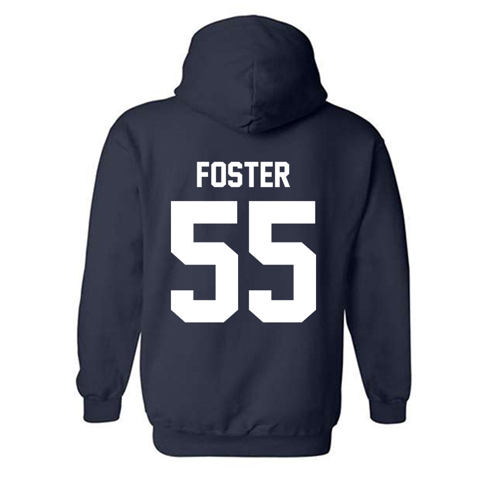 Nevada - NCAA Football : Jack Foster - Classic Shersey Hooded Sweatshirt-1