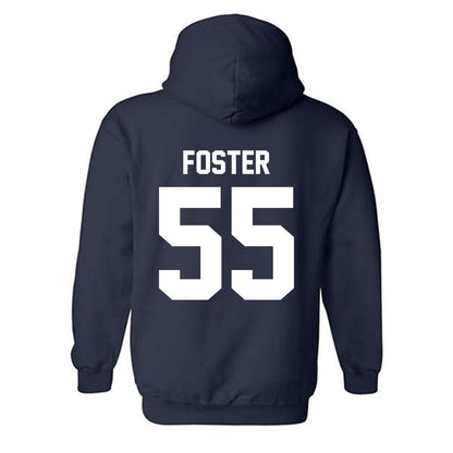 Nevada - NCAA Football : Jack Foster - Classic Shersey Hooded Sweatshirt-1