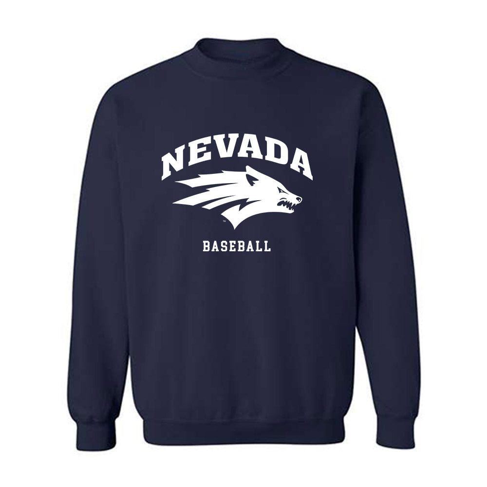 Nevada - NCAA Baseball : Caedon Kottinger - Classic Shersey Crewneck Sweatshirt-0