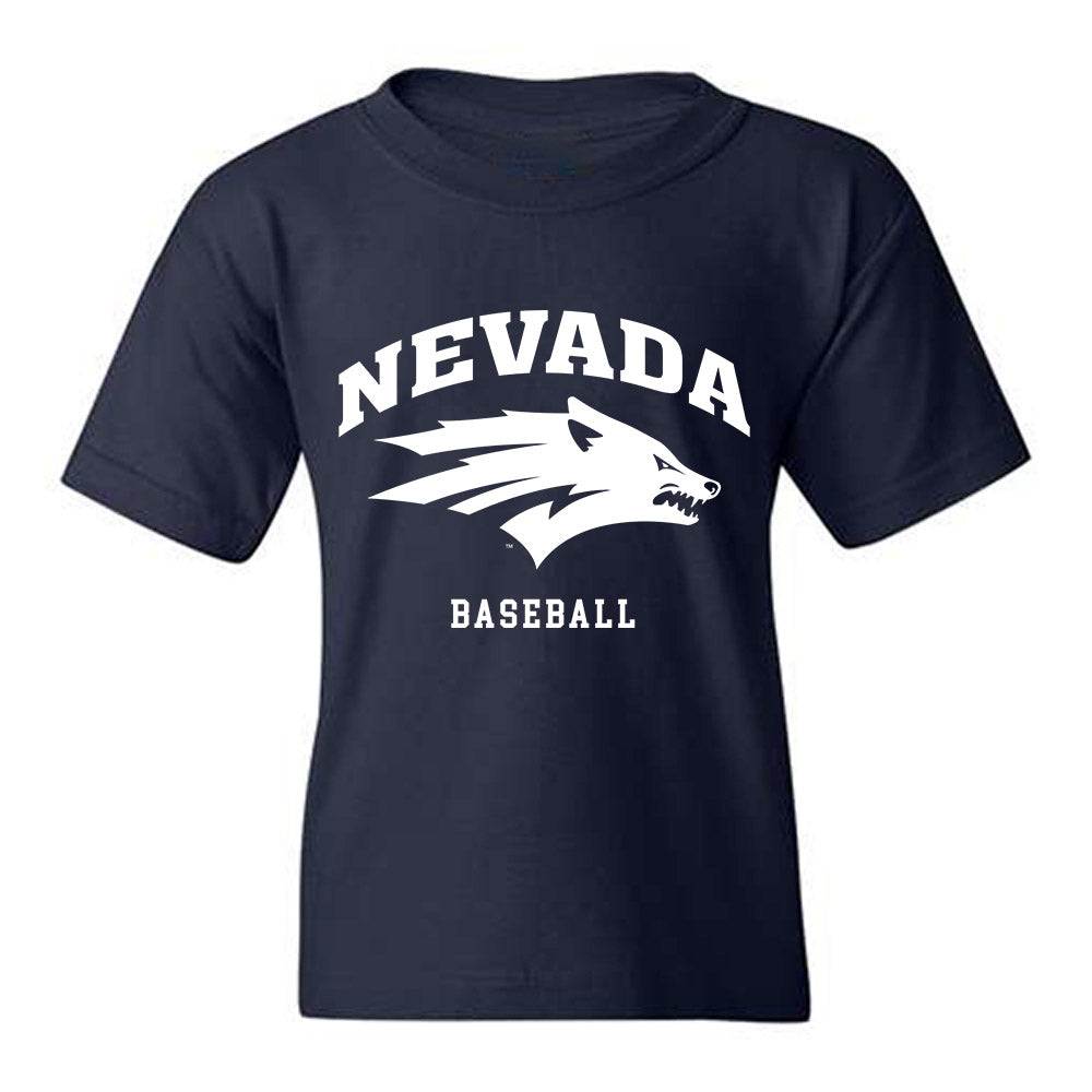 Nevada - NCAA Baseball : Mason Hirata - Classic Shersey Youth T-Shirt-0